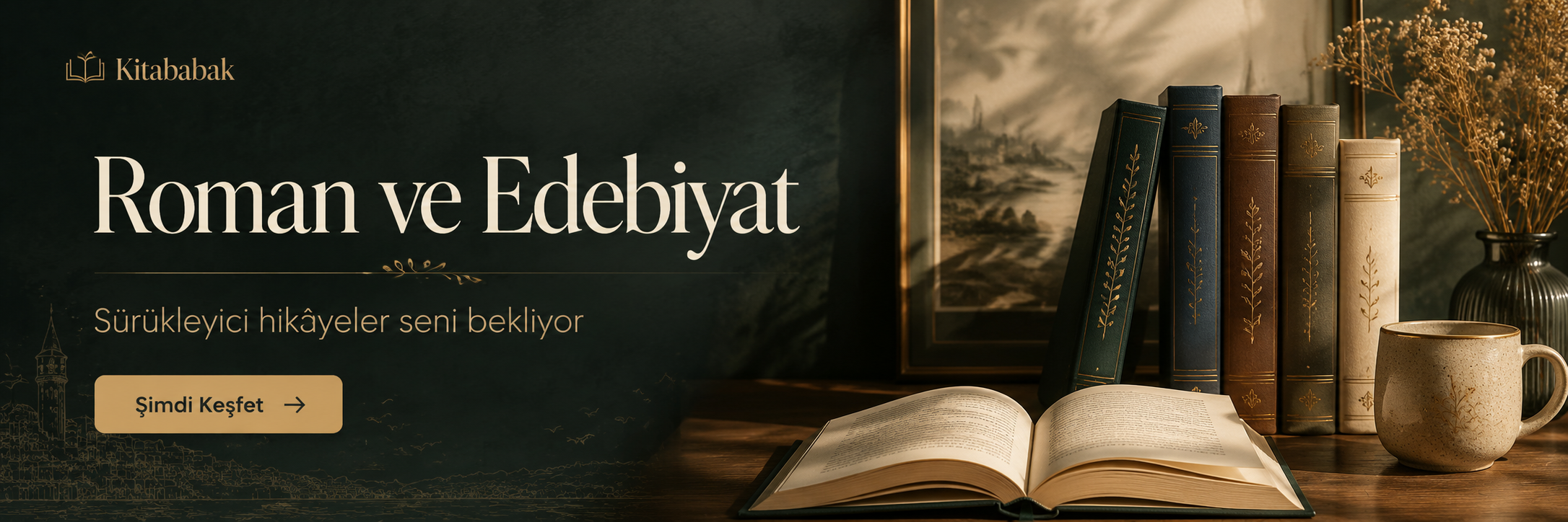 Roman ve Edebiyat kitaplarını keşfet